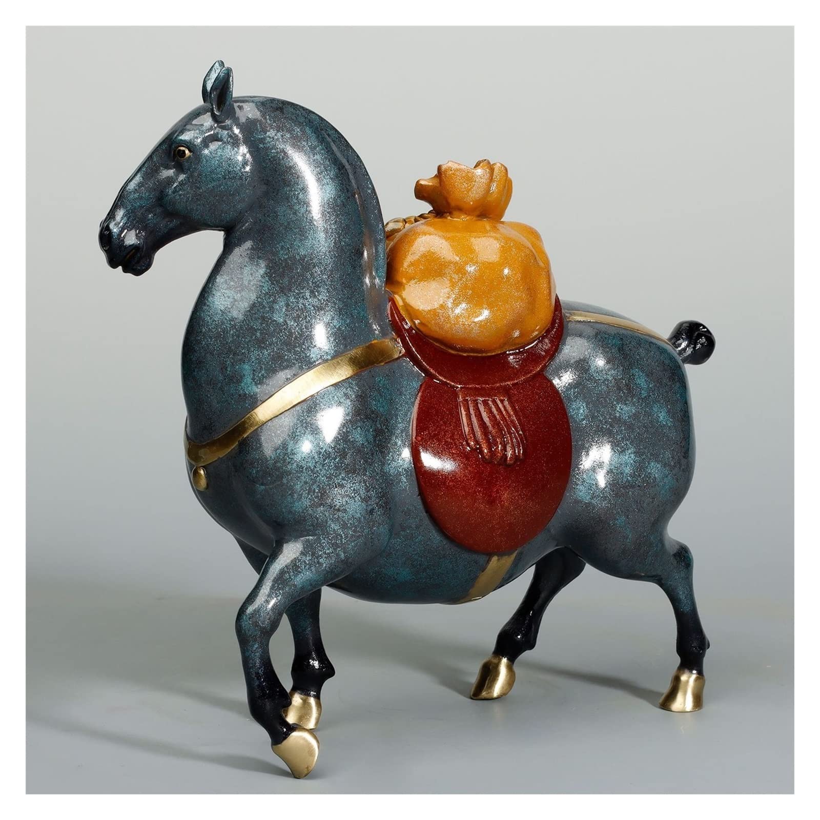 Amazon.co.jp: アドルノス・パラ・サラ マネーすぐ干支馬銅の装飾品